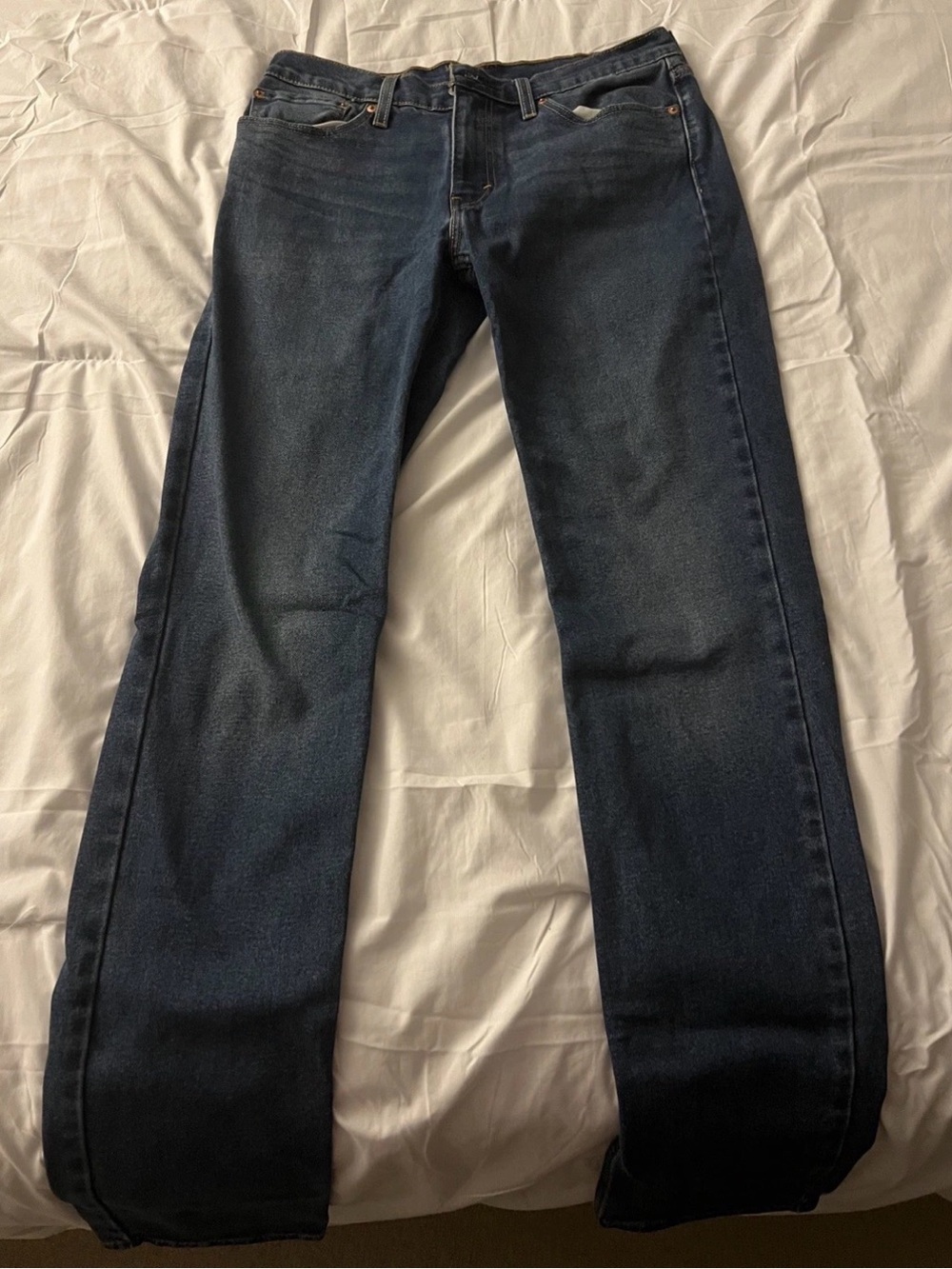 Levis 511 Jeans Slim Fit
Medium Wash Stretch Denim
Mens 32x36 Blue